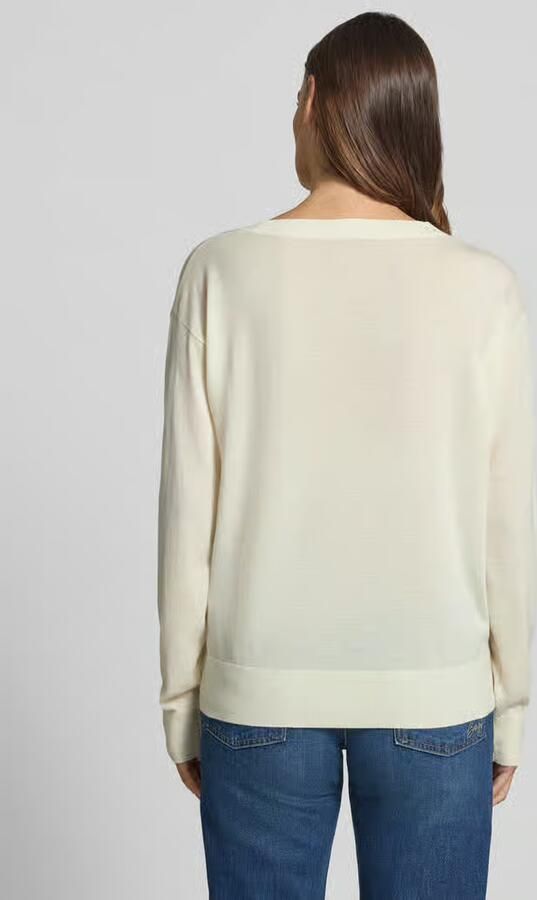 Boss regular fit pullover van zuivere scheerwol - Foto 3