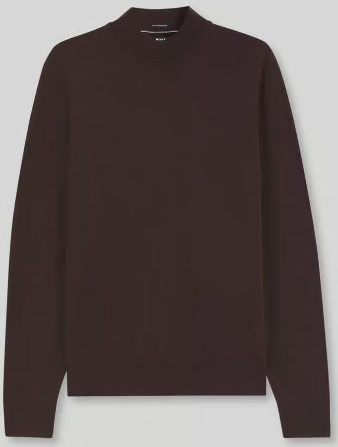 Boss Regular fit pullover van zuivere scheerwol model 'Bjarno'