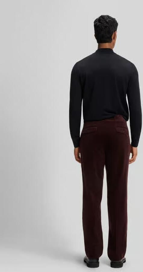 Boss Regular fit pullover van zuivere scheerwol model 'Bjarno' - Foto 2