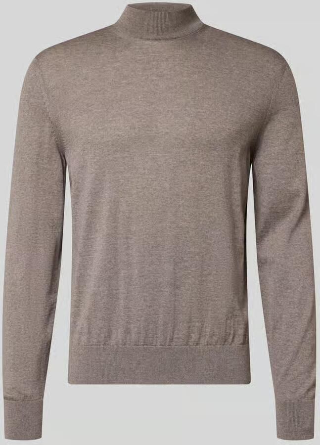 Boss Regular fit pullover van zuivere scheerwol model 'Bjarno'