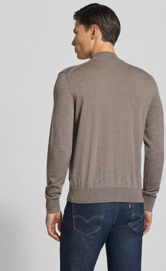 Boss Regular fit pullover van zuivere scheerwol model 'Bjarno' - Foto 2