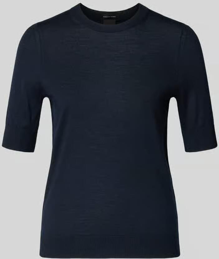 Boss Regular fit pullover van zuivere scheerwol model 'FARBELLA'