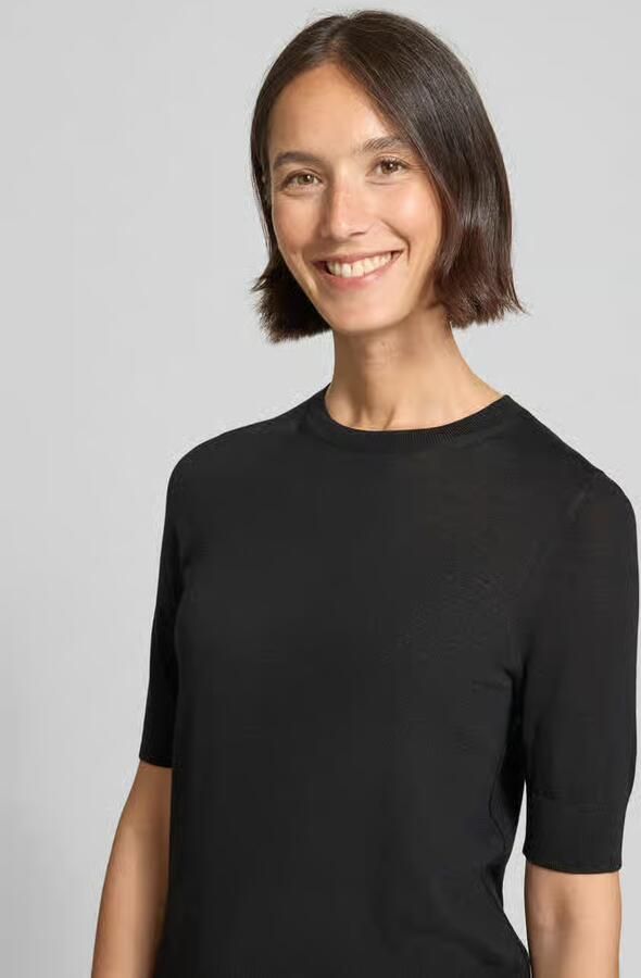 Boss Regular fit pullover van zuivere scheerwol model 'FARBELLA'