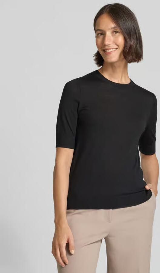 Boss Regular fit pullover van zuivere scheerwol model 'FARBELLA' - Foto 4