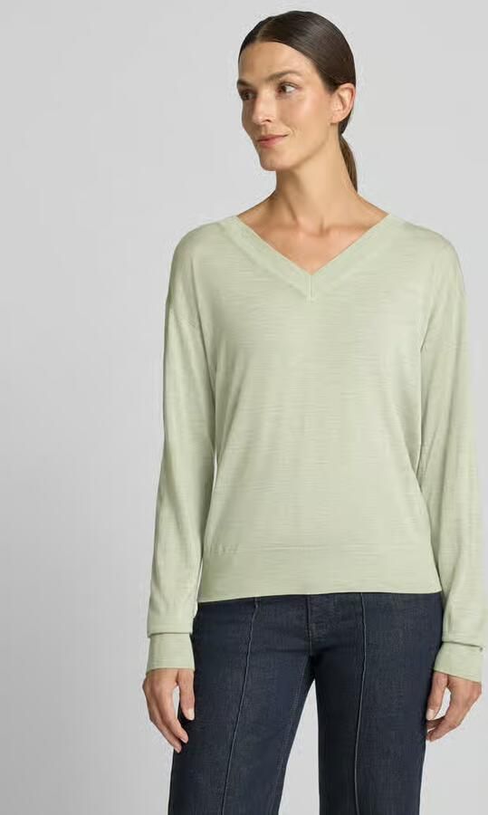 Boss Regular fit pullover van zuivere scheerwol model 'Freeslyn' - Foto 3