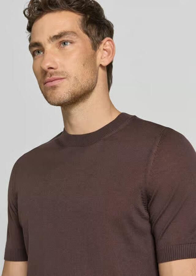 Boss regular fit pullover van zuivere scheerwol model 'UMAURO'