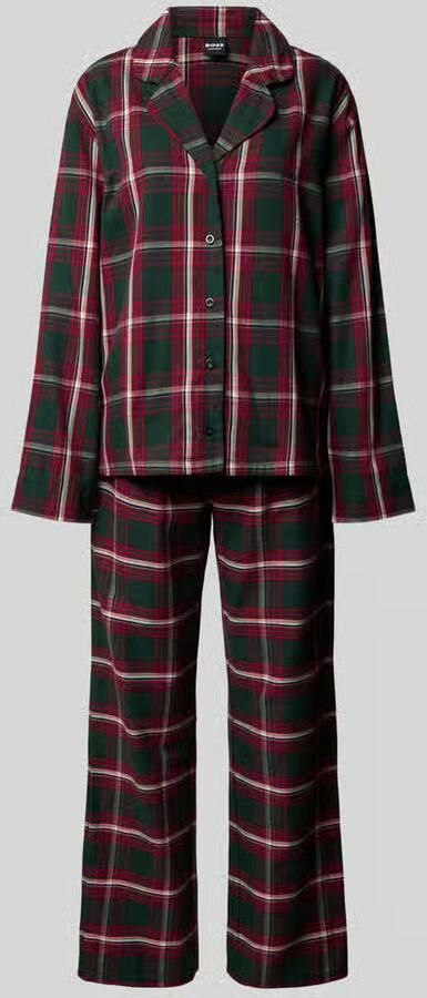 Boss Regular fit pyjama van mix van katoen en viscose model 'Holiday_Gift Set'