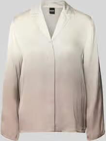 Boss regular fit pyjamabovendeel van zuivere viscose model 'OMBRE SHIRT'