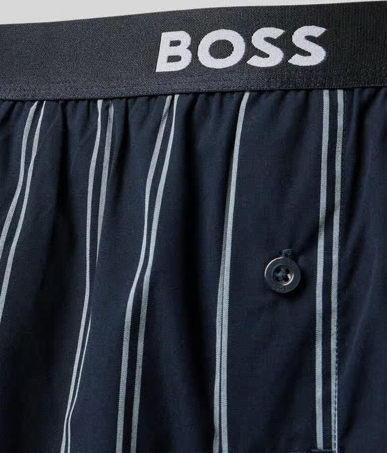 Boss regular fit pyjamabroek van puur katoen model 'EASY PANTS'