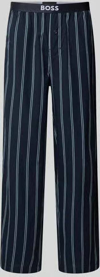 Boss regular fit pyjamabroek van puur katoen model 'EASY PANTS' - Foto 2
