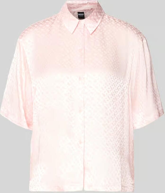 Boss regular fit pyjamashirt van pure viscose - Foto 2