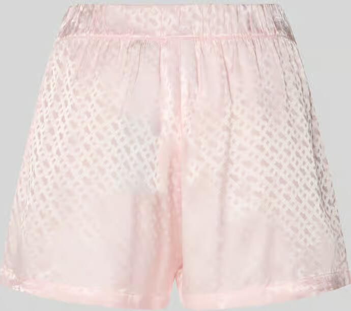 Boss regular fit pyjamashort van zuivere viscose model 'B MONOGRAM SHORTS'