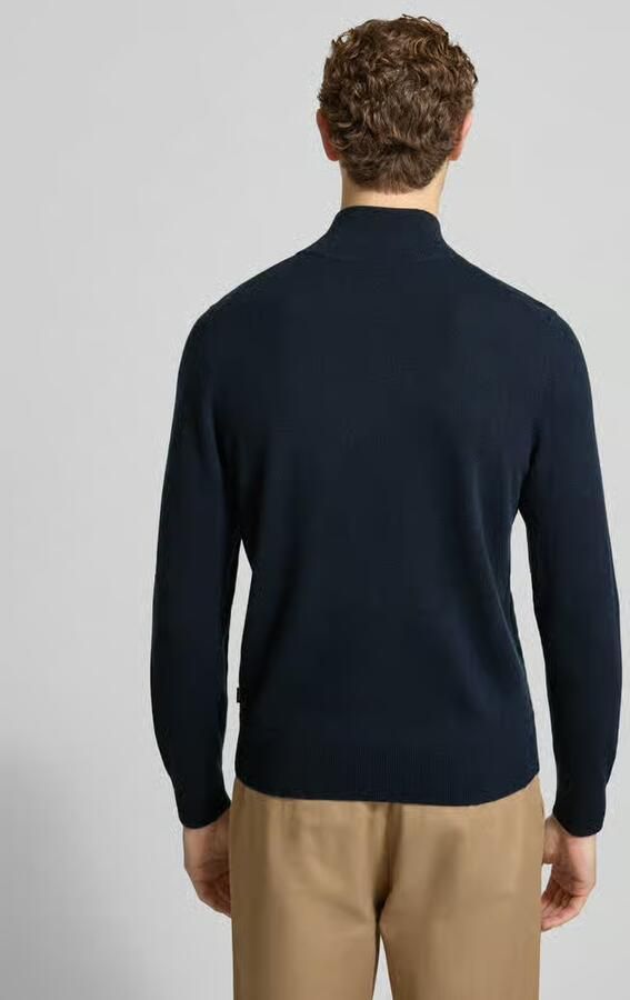 Boss Regular fit schipperstrui van een mix van scheerwol en kasjmier model 'HEMARLO'