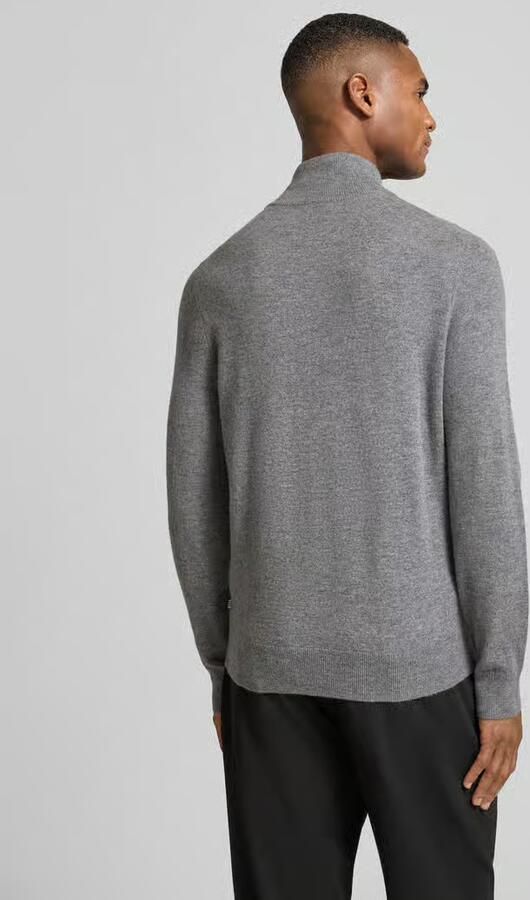 Boss Regular fit schipperstrui van een mix van scheerwol en kasjmier model 'HEMARLO'