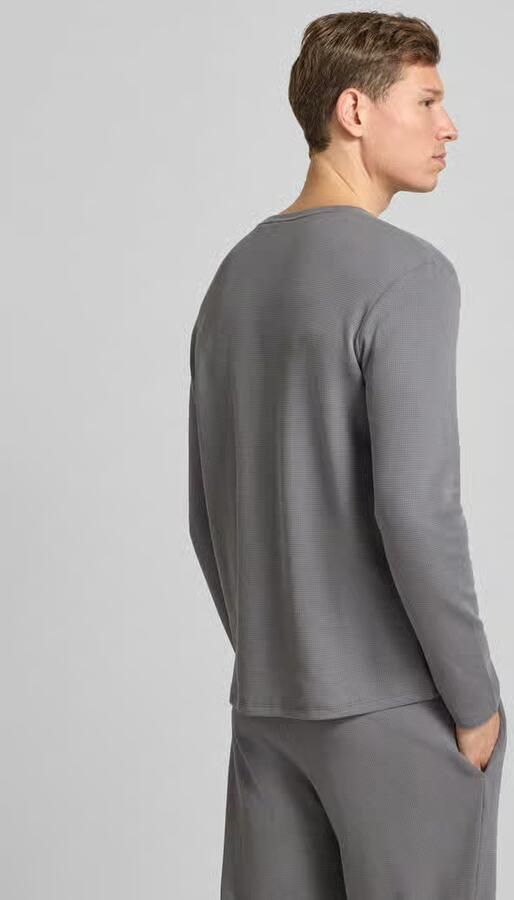 Boss Regular fit shirt met lange mouwen van katoenmix