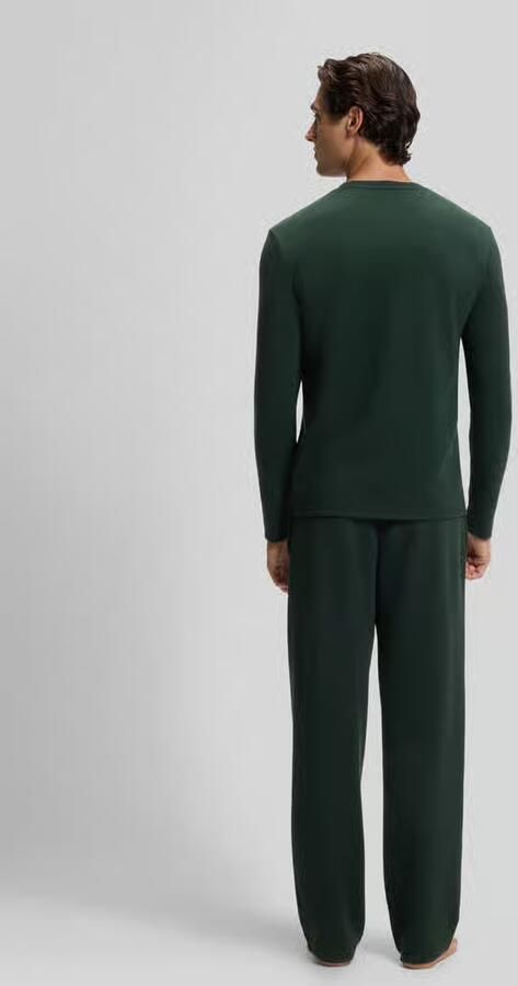 Boss Regular fit shirt met lange mouwen van katoenmix - Foto 2