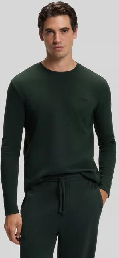 Boss Regular fit shirt met lange mouwen van katoenmix - Foto 3