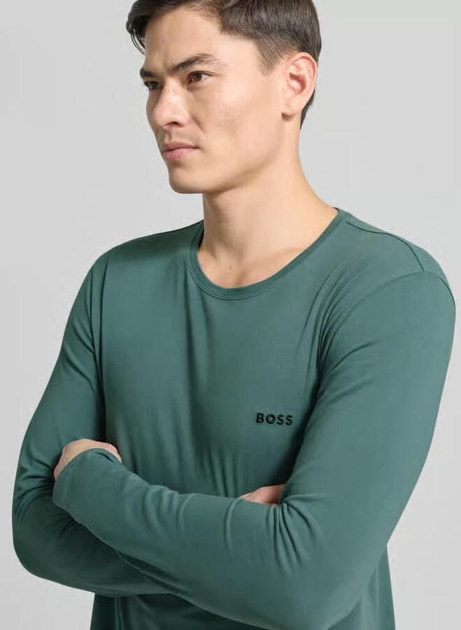 Boss Regular fit shirt met lange mouwen van katoenmix model 'MIX&MATCH' - Foto 2