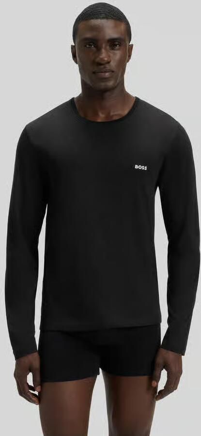 BOSS Shirt met lange mouwen Longsleeve-Shirt R-Neck Classic COTTON 3pcs pack (3-delig) - Foto 7