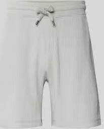 Boss regular fit short met wafelstructuur model 'STRUCTURE'