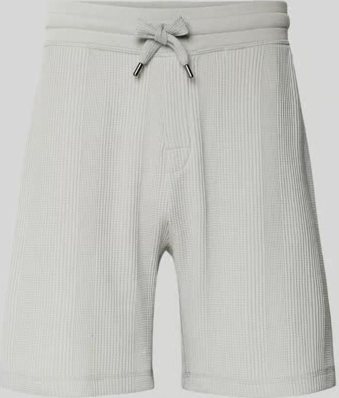 Boss regular fit short met wafelstructuur model 'STRUCTURE' - Foto 2