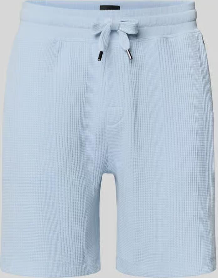 Boss regular fit short met wafelstructuur model 'STRUCTURE' - Foto 2