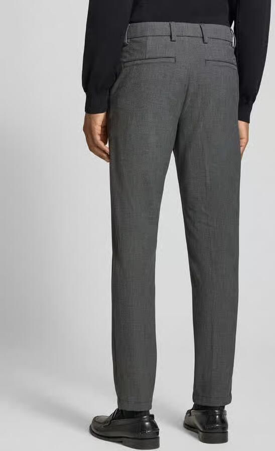 Boss Regular fit smalle broek met viscose model 'GABARDINE' - Foto 2