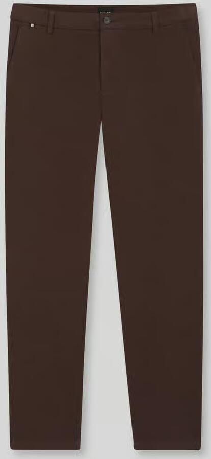 Boss Regular fit smalle broek van katoenmix model 'Kane1'
