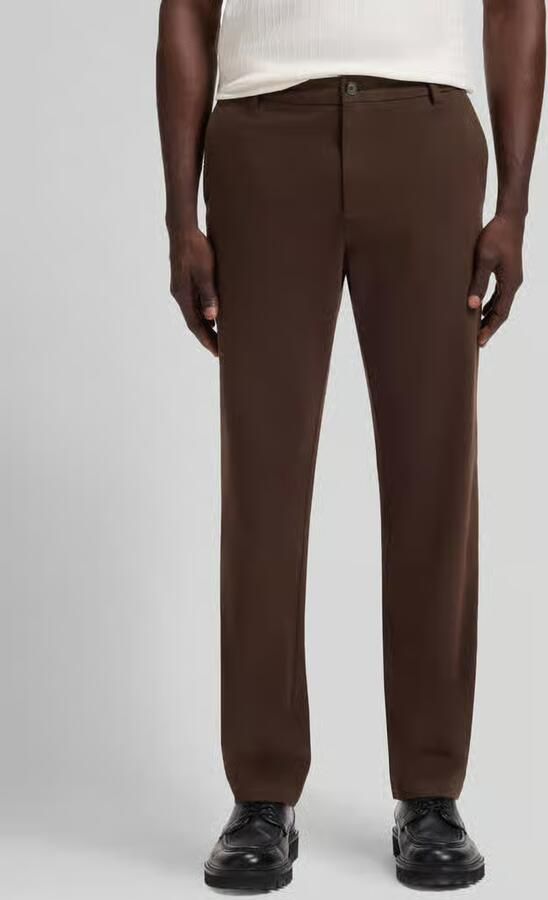 Boss Regular fit smalle broek van katoenmix model 'Kane1' - Foto 2
