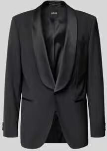 Boss Regular fit smoking van scheerwolmix model 'JASPER TUX'