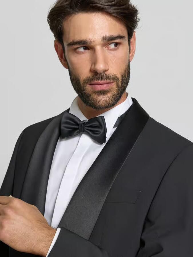 Boss Regular fit smoking van scheerwolmix model 'JASPER TUX' - Foto 2
