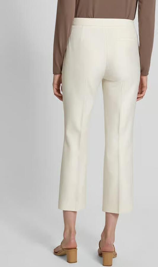 Boss Regular fit stoffen broek met persplooien model 'Timasa'