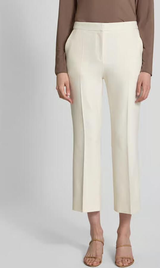 Boss Regular fit stoffen broek met persplooien model 'Timasa' - Foto 2