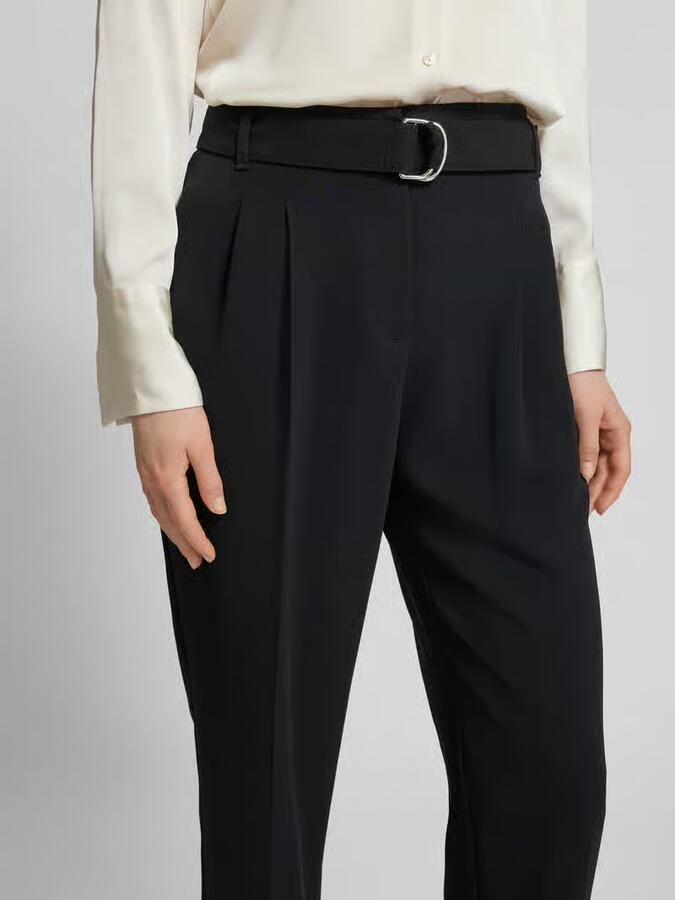 Boss Regular fit stoffen broek met riem model 'Tapiah'