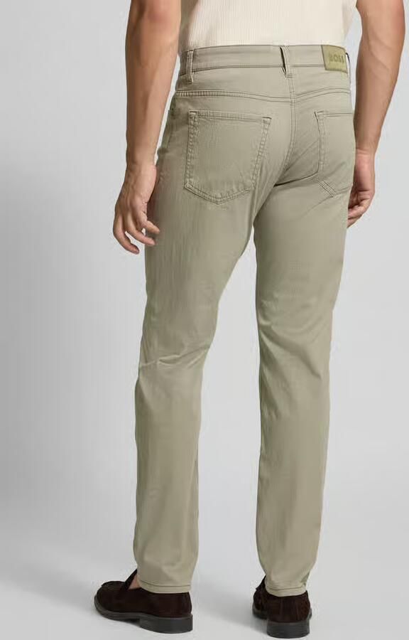 Boss Regular fit stoffen broek van katoenmix model 'RE.MAINE5'
