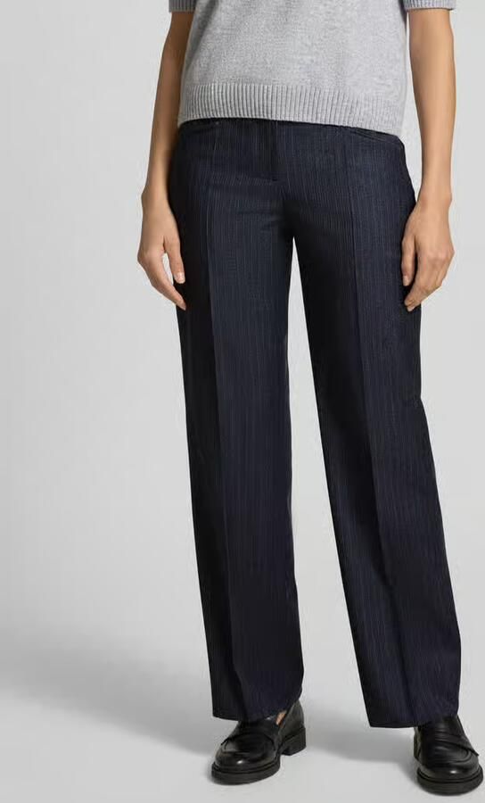 Boss Regular fit stoffen broek van zuivere scheerwol model 'TILDA9' - Foto 2