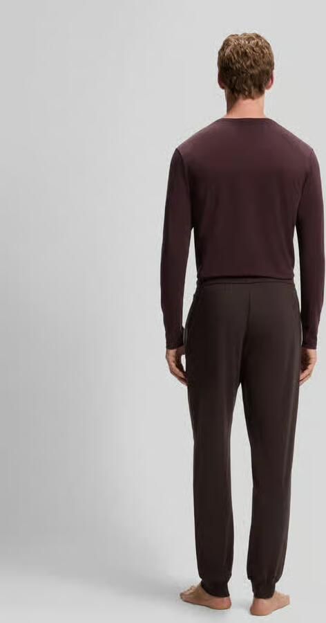 Boss Regular fit sweatbroek van katoenmix model 'Mix&Match' - Foto 3