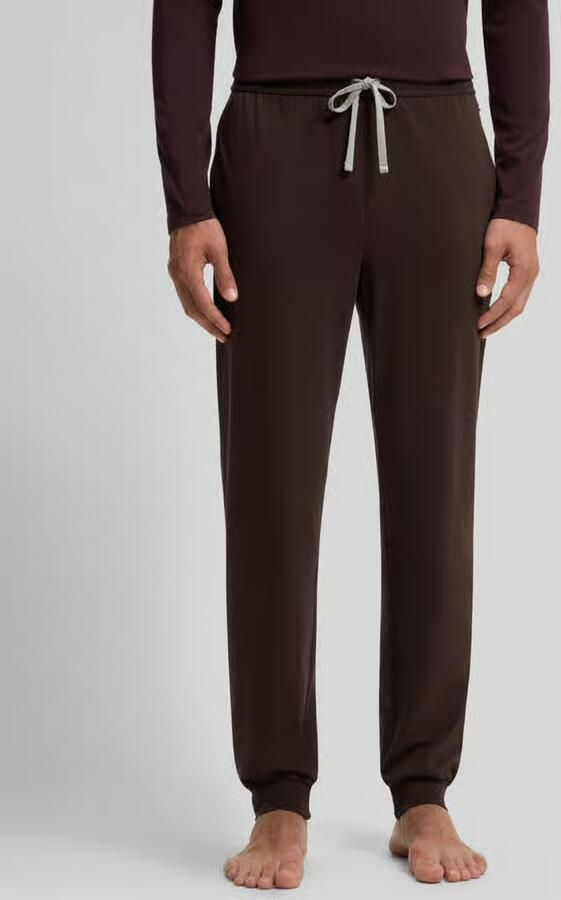 Boss Regular fit sweatbroek van katoenmix model 'Mix&Match' - Foto 2