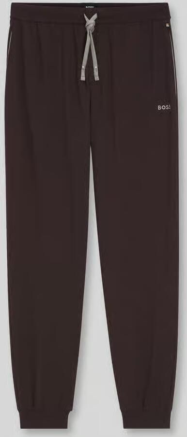 Boss Regular fit sweatbroek van katoenmix model 'Mix&Match' - Foto 3