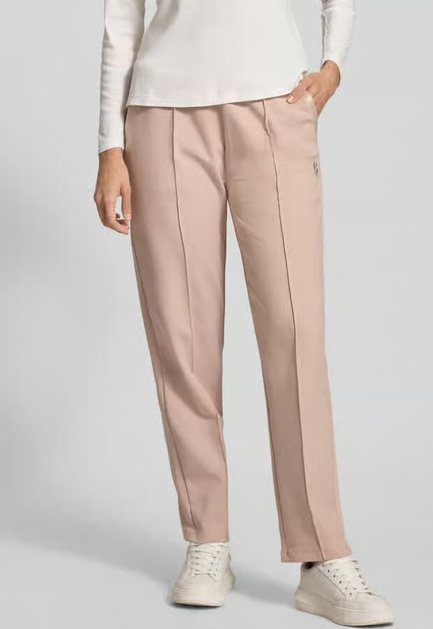 Boss Regular fit sweatbroek van katoenmix model 'SHINY B' - Foto 2