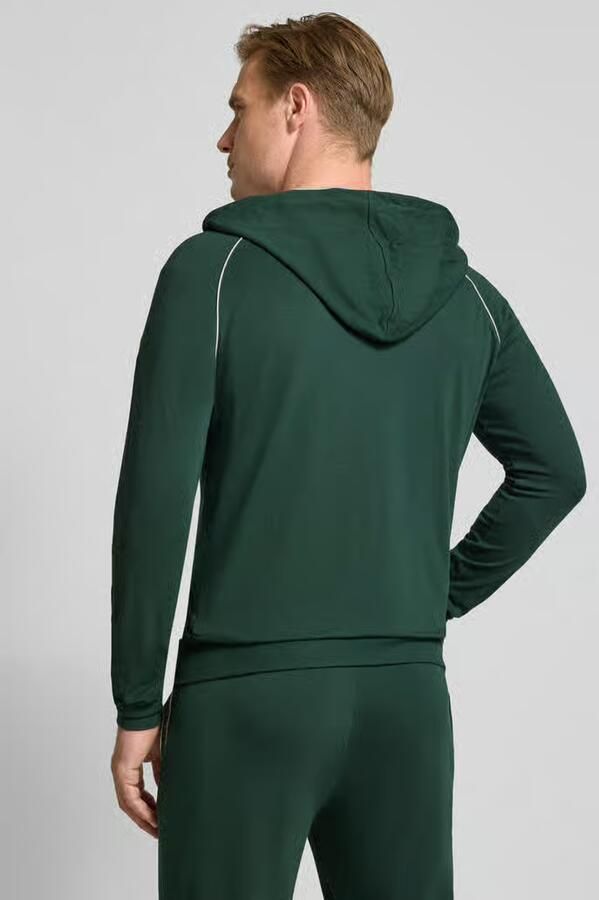 Boss Regular fit sweatjack van katoenmix model 'Mix&Match Jacket H'