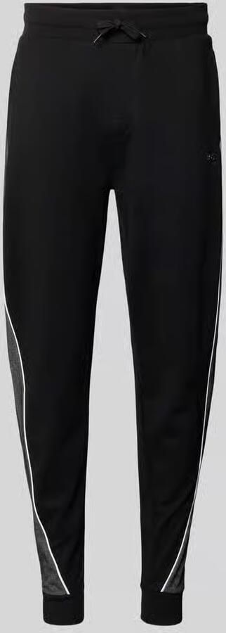 Boss Regular fit sweatpants van katoenmix