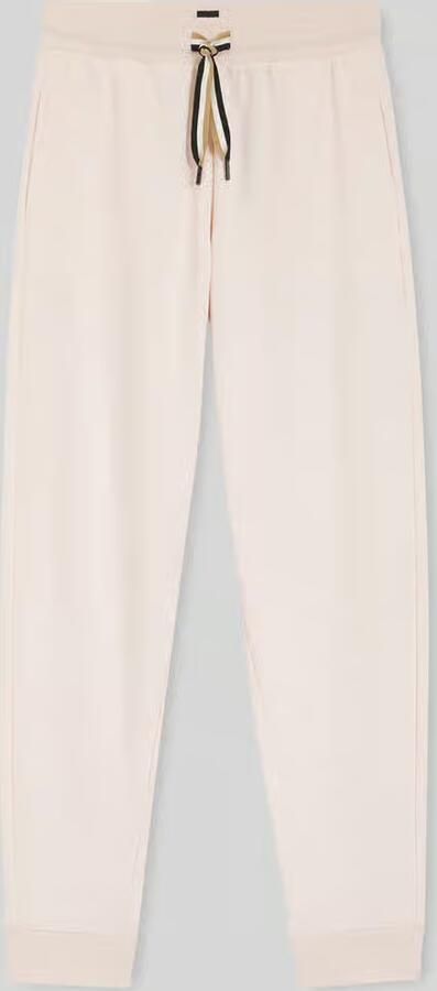Boss regular fit sweatpants van katoenmix model 'CP STRIPE_PANTS CUFF' - Foto 2