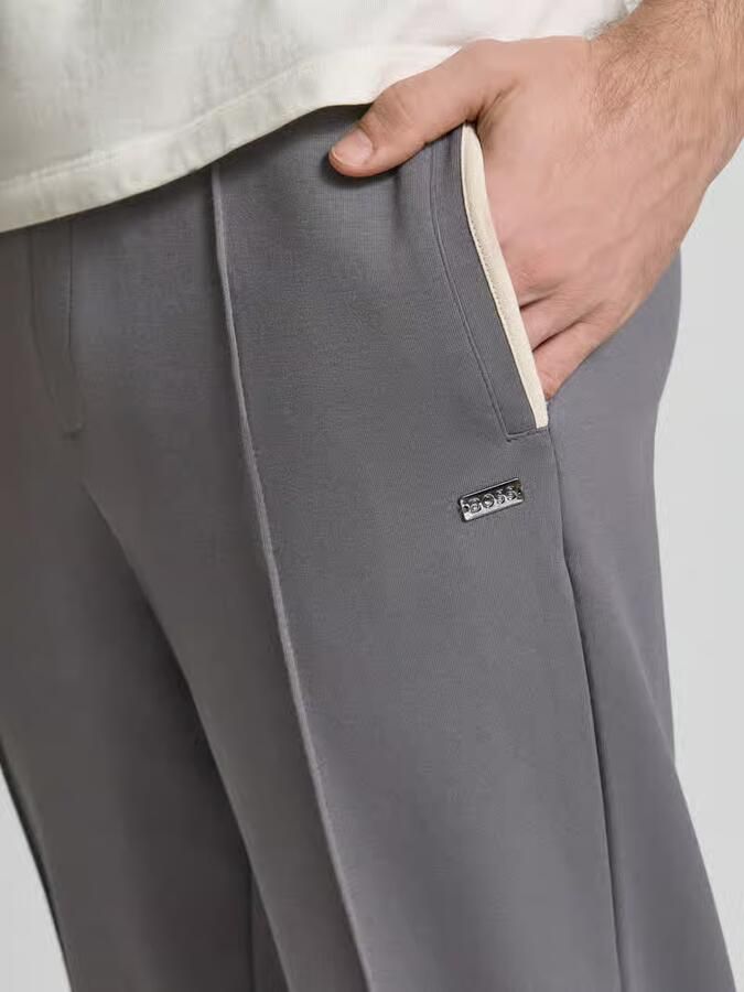 Boss Regular fit sweatpants van katoenmix model 'SENSE' - Foto 2