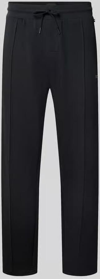 Boss Regular fit sweatpants van katoenmix model 'Sense Pants'