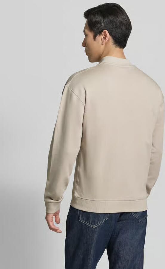 Boss regular fit sweatshirt met ronde hals