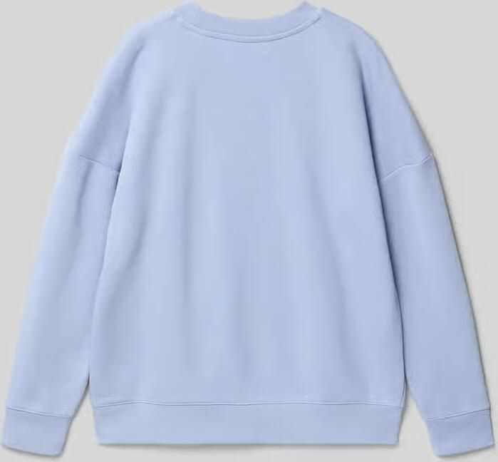 Boss Regular fit sweatshirt van katoenmix