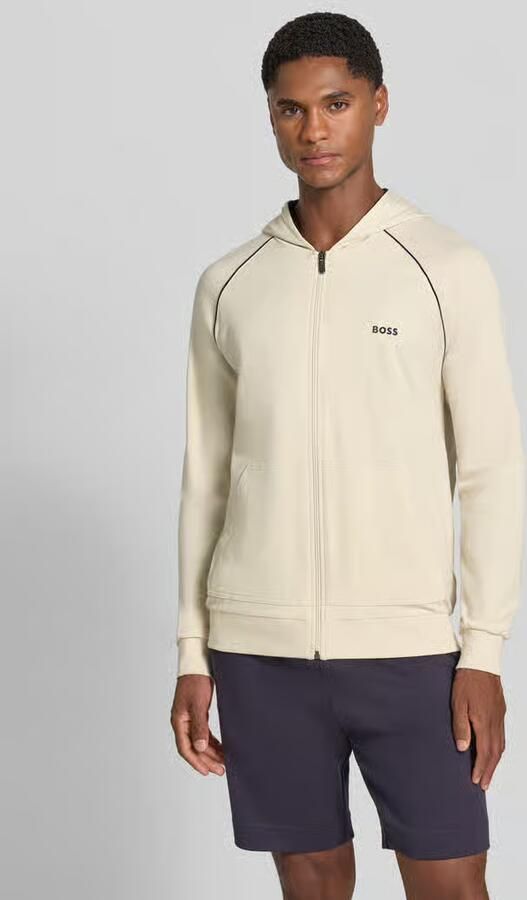 Boss regular fit sweatshirt van katoenmix - Foto 3
