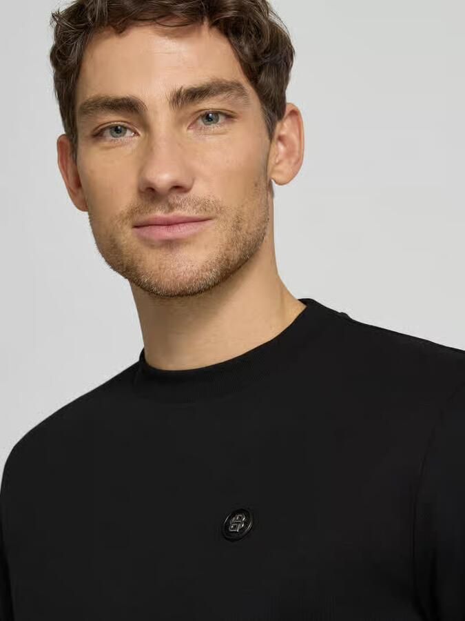 Boss Regular fit sweatshirt van katoenmix model 'C-SHARPE 01' - Foto 2