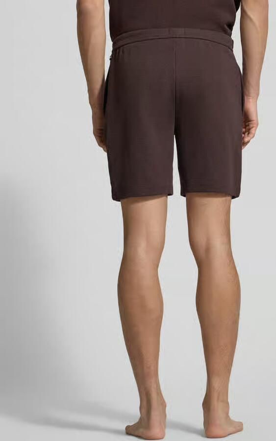 Boss regular fit sweatshort van katoenmix model 'WAFFLE SHORTS' - Foto 3
